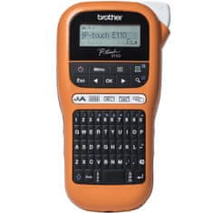 Brother Brother PT-E110 tiskalnik nalepk s termičnim prenosom, qwerty