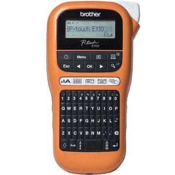 Brother Brother PT-E110 tiskalnik nalepk s termičnim prenosom, qwerty