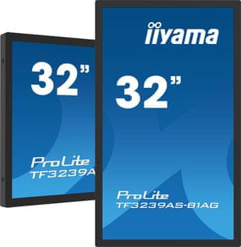 iiyama iiyama TF3239AS-B1AG monitor na dotik 31,5" Full HD LED črne barve