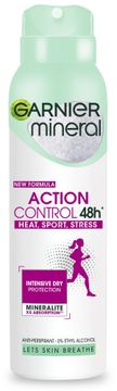 Garnier Garnier mineralni deodorant v spreju Action Control 48 ur - vročina, šport, stres 150 ml