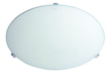 shumee Steklena stropna svetilka 25 cm E27 1x60W okrogla opalna steklena Simple 1803 Rabalux
