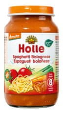 Holle Holle večerja špageti po bolonjsko od 8 mesecev 220 g testenin zelenjava govedina