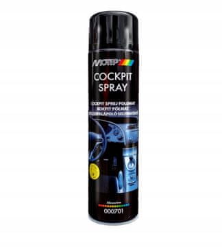 MOTIP Motip sprej za čiščenje kokpita, polmat 600 ml