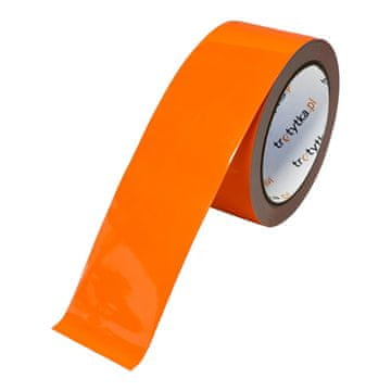 shumee Fluorescentni trak 50 mm x 10 m oranžen