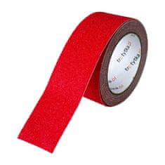 shumee PVC protizdrsni trak, 50 mm x 5 m, rdeč