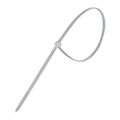 shumee Tretytki kabelske vezice - UV 4,8 x 430 mm, bele