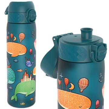 ion8 ION8 I8RF500PTWHALES Steklenica Whales (temno modrozelena)