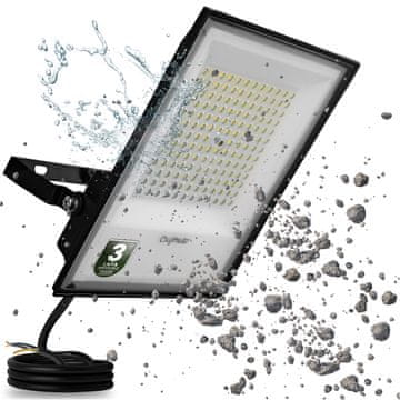 LUMILED LED zunanji reflektor, svetel, vodoodporen, 50W, 5500lm, 4000K, IP65