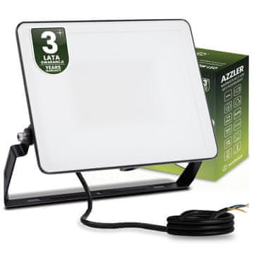 LUMILED LED reflektor azzler 50W 6000lm 4000K IP65 zunanja halogenska žarnica črne barve