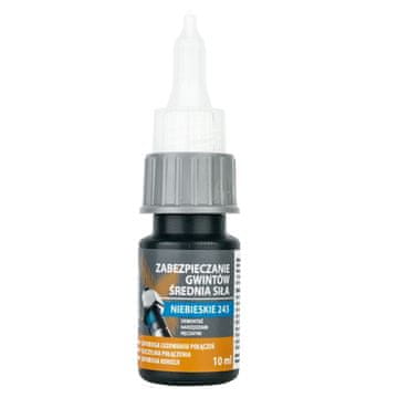 AMTRA tecmaxx - Varovalo za navoje modro - srednje veliko 10 ml.