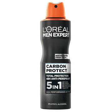 L’Oréal L'Oréal Men Expert 5v1 Carbon Protect antiperspirant v spreju za moške 250 ml