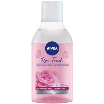 BEIERSDORF nivea micelarna dvofazna tekočina z organsko rožno vodo - Rose Touch 400 ml