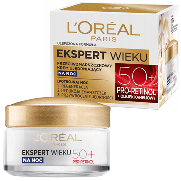 L’Oréal L'Oréal Age Expert nočna krema proti gubam za učvrstitev kože 50+ 50 ml