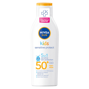 BEIERSDORF Nivea Sun zaščitna krema za otroke Sensitive P&P SPF50+ 200 ml