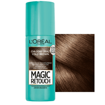 L’Oréal L'Oréal Paris Magic Retouch lak za lase za odrastke hladno rjave barve 75 ml