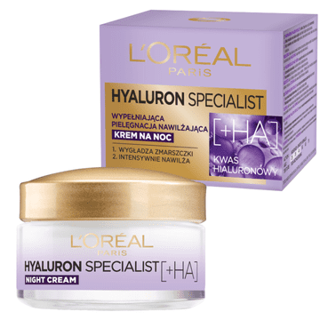L’Oréal L'Oréal Paris Hyaluron Specialist intenzivno vlažilna nočna krema 50 ml
