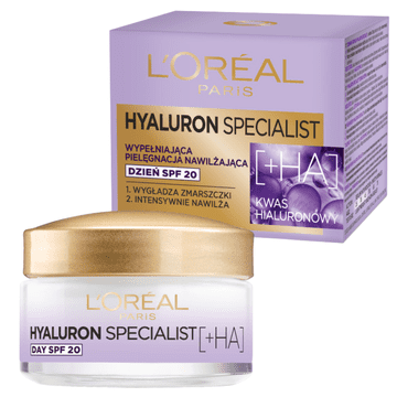 L’Oréal L'Oréal Paris Hyaluron Specialist vlažilna dnevna krema z zaščitnim faktorjem 20 50 ml