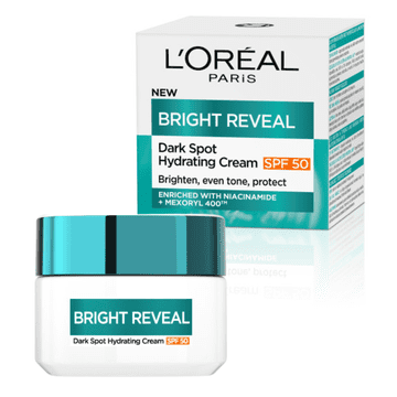L’Oréal L'Oreal Bright Reveal vlažilna krema za razbarvanje kože SPF50 50 ml
