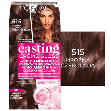 L’Oréal L'oreal Casting Creme Gloss barva za lase 515 Ledena čokolada