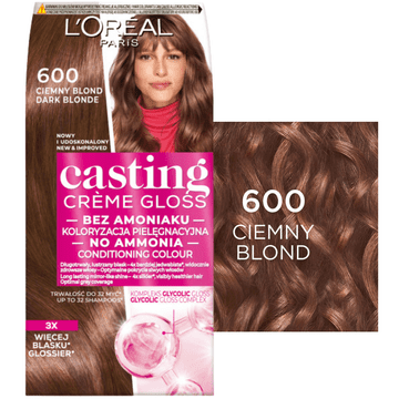 L’Oréal L'oreal Casting Creme Gloss barva za lase 600 Temno blond