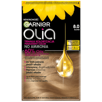 L’Oréal Garnier Olia permanentna barva za lase 8.0 blond