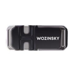 WOZINSKY SAMOLEPILJNI MAGNETNI DRŽALNIK ZA TELEFON Z ORGANIZATORJEM KABLOV ČRNEGA OBLIKE