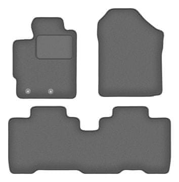 Velur grafitne avtotesnine za: Toyota Verso-S enoprostorec (2010-2015)