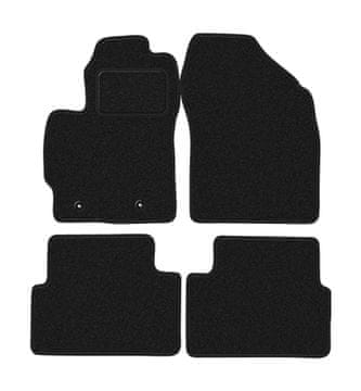 Velurne avtotesnine za: Toyota Auris I hatchback (2007-2012) antra