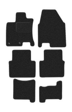 Velurne avtotesnine za: Nissan Qashqai +2 crossover (2008-2013) antra