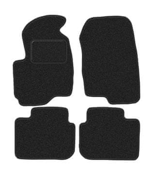 Velurne avtotesnine za: Mitsubishi Colt VII hatchback (2004-2008) antra