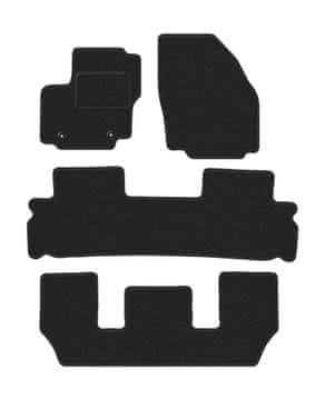 Velurne avtotesnine za: Ford Galaxy MK2 7-sedežni (2006-2011) antra