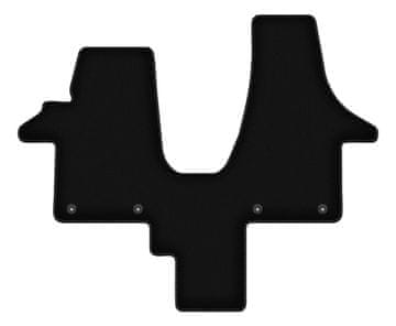 OSNOVNE sprednje velurne talne obloge za: VW Transporter T5 Caravelle 2-sedežni (2003-2015)
