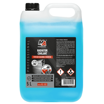 shumee 012252 MA PROFESSIONAL - Tekočina za avtomobilski hladilnik, modra, 5 l (5,45 kg)