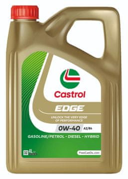shumee Castrol EDGE 0W-40 A3/B4 4L H 15F6B5