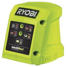Ryobi brezkrtačni kotni brusilnik 125 mm RAG18BL + 4Ah baterija RB1840X + 1x 1,5A polnilnik RC18115