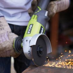 Ryobi 115 mm kotni brusilnik R18AG + 4Ah baterija RB1840X + 1,5A polnilnik RC18115