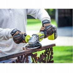 Ryobi brezkrtačni kotni brusilnik 125 mm RAG18BL + 4Ah baterija RB1840X + 1x 1,5A polnilnik RC18115