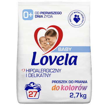 shumee 092851 Lovela barvni prašek za dojenčke 2,7 kg