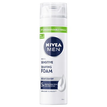 shumee 222742 NIVEA Sensitive pomirjujoča pena za britje 200 ml