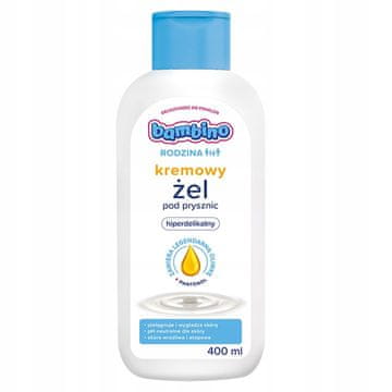 shumee 064239 BAMBINO Family Kremasti izjemno nežen gel za prhanje 400 ml
