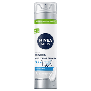 shumee 068596 NIVEA Sensitive gel za britje za 3-dnevno brado 200 ml