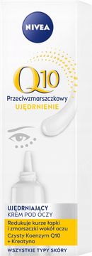 shumee 094557 NIVEA Q10 POWER krema za oči proti gubam in za učvrstitev kože 15 ml