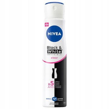 shumee 730704 NIVEA Black & White Clear antiperspirant v spreju 250 ml