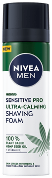 shumee 080598 NIVEA MEN SENSITIVE PRO Ultra-Calming pena za britje, 200 ml