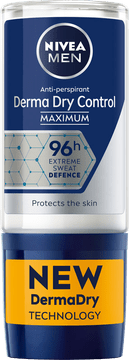 shumee 357768 NIVEA Derma Dry Control moški antiperspirant roll-on 50 ml