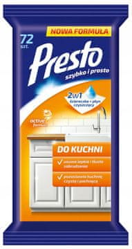 shumee 011453 HH Presto gospodinjske krpe za kuhinjo 72 kosov (01A)