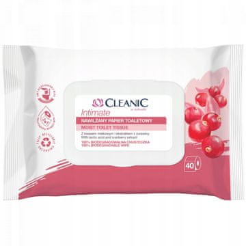 shumee 029175 HH Cleanic Intimate vlažni papirnati brisači 40 kosov rPP