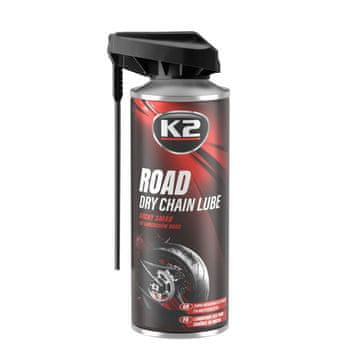 shumee 016355 K2 W143 Mazivo za verige za suhe ceste 400 ml