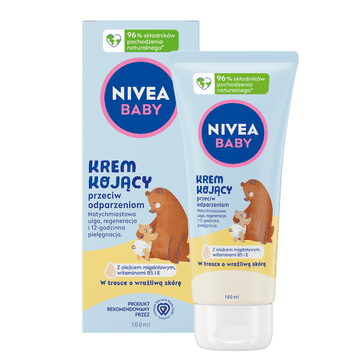 shumee 090375 NIVEA BABY pomirjujoča krema proti pleničnemu izpuščaju 100 ml