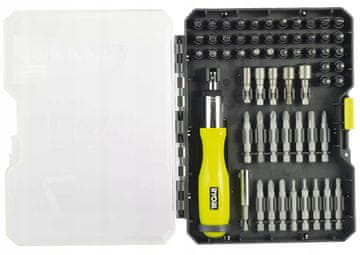 shumee 113399 RYOBI komplet pribora z izvijačem 59 kosov RAK59SD